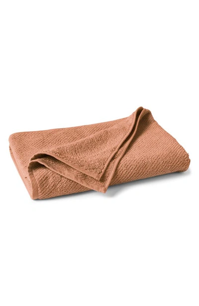 Coyuchi Air Weight® 6-piece Organic Cotton Bath Towel, Hand Towel & Washcloth Set In Dusty Coral