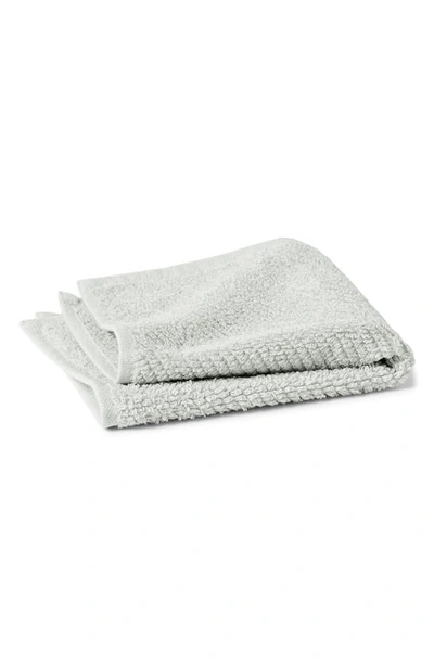 Coyuchi Air Weight® 6-piece Organic Cotton Bath Towel, Hand Towel & Washcloth Set In Fog