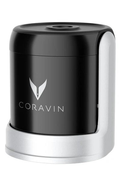 Shop Coravin Sparkling™ Wine Preservation System In Silver/ Black