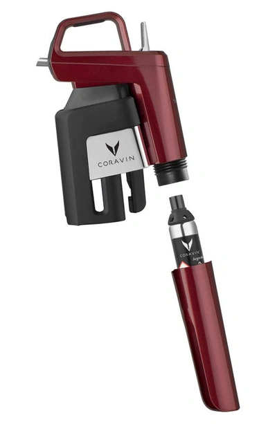 Coravin Timeless Six Plus Wine Preservation System In Burgundy