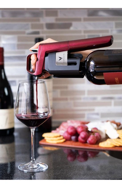 Coravin Timeless Six Plus Wine Preservation System In Burgundy