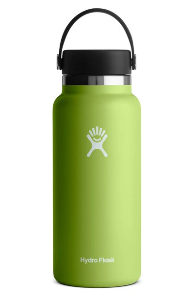 Shop Hydro Flask 32-ounce Wide Mouth Cap Water Bottle In Seagrass