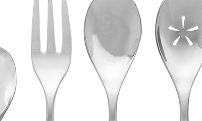 Nambe Dazzle Stainless Steel 45-piece Flatware Set In Metallic Silver