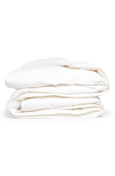 Shop Fluffco Down Blend Classic Hotel Comforter In White