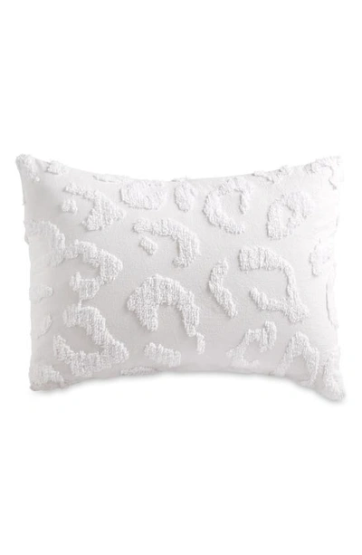 Peri Home Chenille Leopard Duvet Cover & Sham Set In White