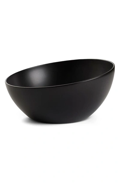 Nambe Nambé Orbit Black Serving Bowl In Black