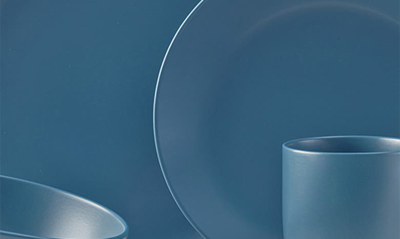Nambe Orbit Dinnerware 4 Piece Place Setting In Blue