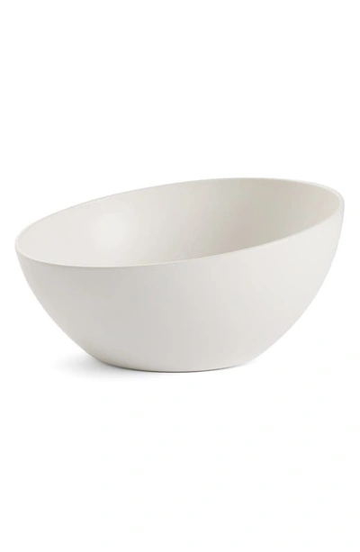 Nambe Nambé Orbit White Serving Bowl In White