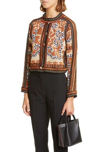 Valentino Small Rockstud Leather Tote In Black