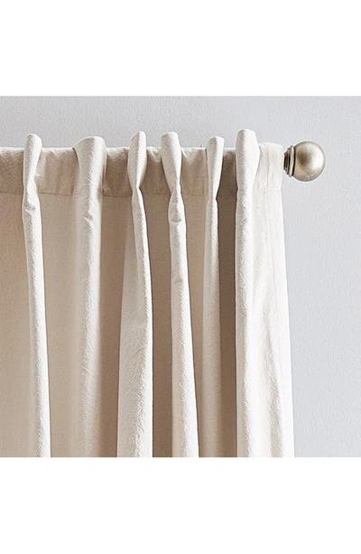 Peri Home Sanctuary Set Of 2 Linen Window Panels In Linen