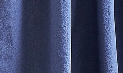Peri Home Sanctuary Set Of 2 Lined Linen Curtain Panels In Indigo