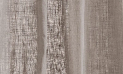 Shop Peri Home Set Of 2 Sheer Cotton Window Panels In Beige