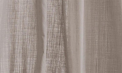 Peri Home Cotton Sheer 95 X 50 Tie Tab Window Panel, Pair In Beige
