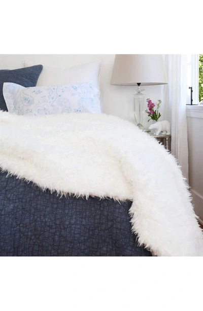 Pom Pom At Home Tula Oversize Throw Blanket In White