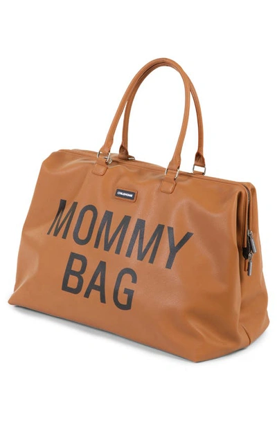 Shop Childhome Xl Travel Diaper Bag In Beige
