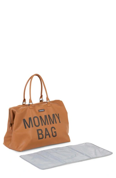 Shop Childhome Xl Travel Diaper Bag In Beige