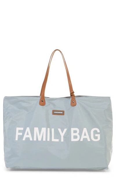 Shop Childhome 'family Bag' Large Diaper Bag In Light Grey