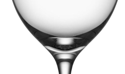 Orrefors Premiere Set Of 2 Cabernet Glasses In Clear