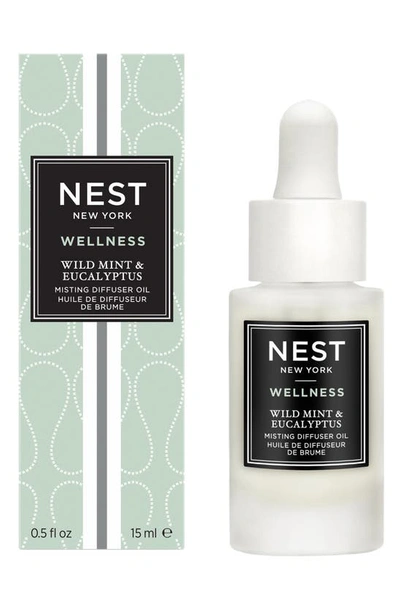 Shop Nest New York Misting Diffuser Oil In Wild Mint And Eucalyptus