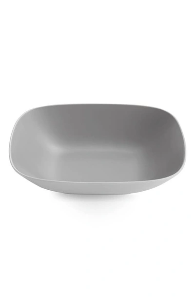 Nambe Pop Soft Square Serving Bowl In Slate