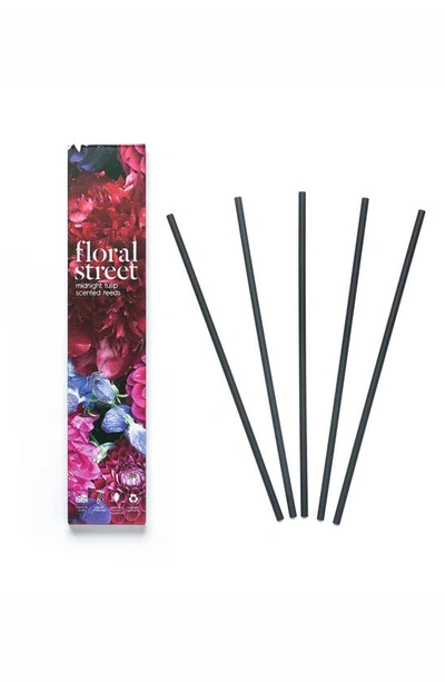 Shop Floral Street Midnight Tulip 5-pack Scented Reeds