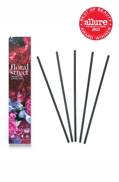 Shop Floral Street Midnight Tulip 5-pack Scented Reeds