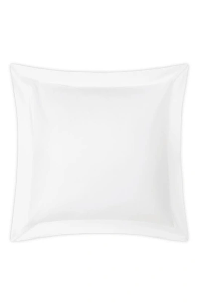 Shop Matouk Elliot Diamond Piqué Euro Sham In White