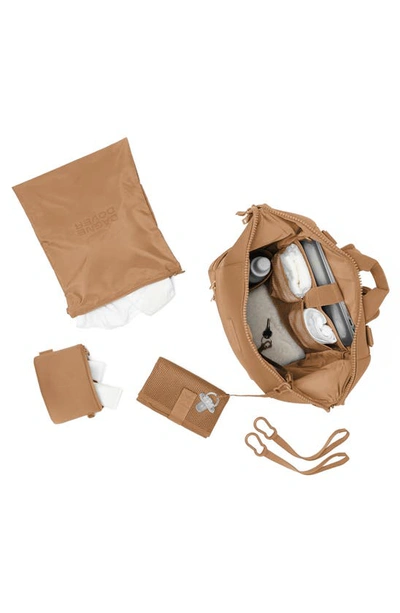 Dagne Dover Large Indi Diaper Backpack In Camel