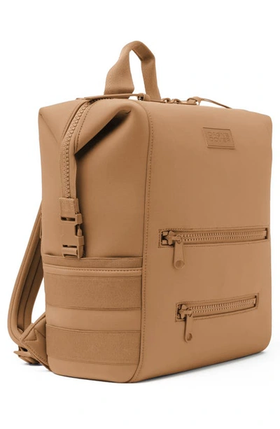Dagne Dover Large Indi Diaper Backpack In Camel