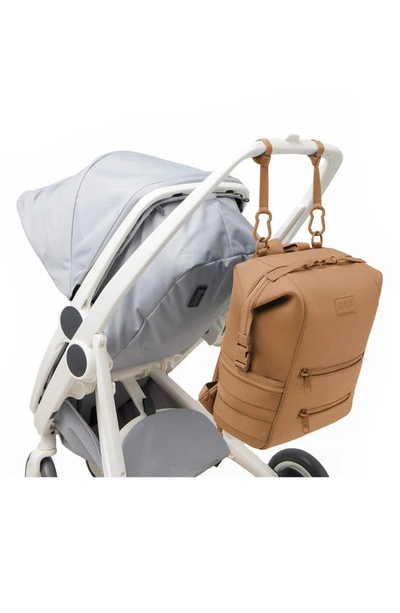 Dagne Dover Large Indi Diaper Backpack In Camel