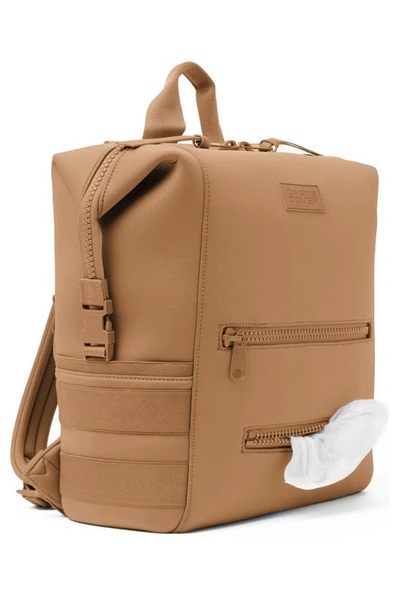 Dagne Dover Large Indi Diaper Backpack In Camel