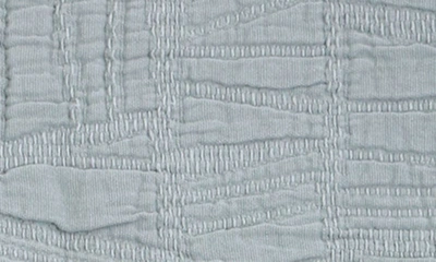 Pom Pom At Home Harbour Matelasse Quilt In Sea Glass