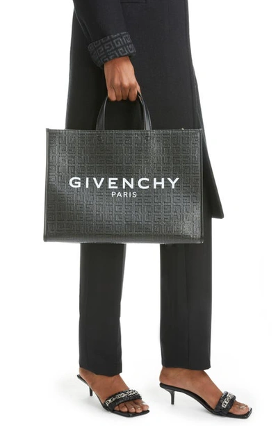 Shop Givenchy Medium G-tote In Black