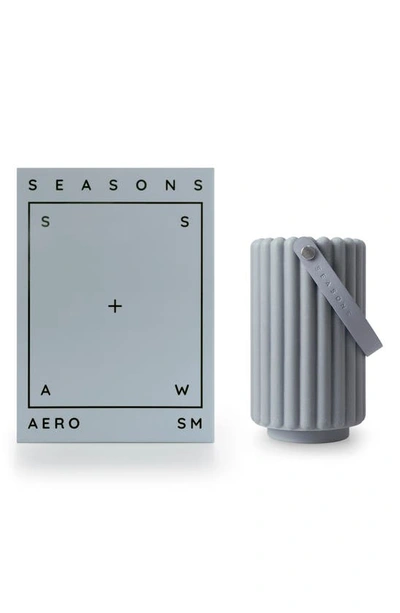 Shop Seasons Aero Sm Portable Waterless Diffuser In Slate Grey