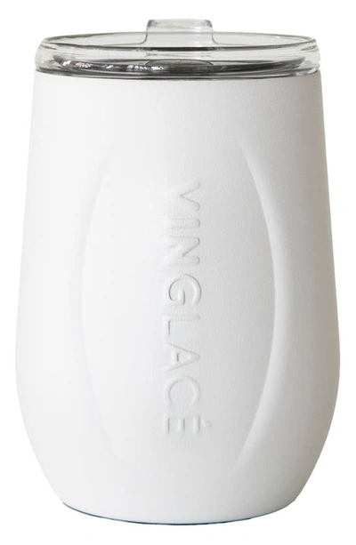 Shop Vinglace Stemless Wine Glass In White