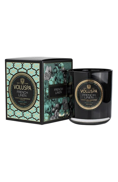Voluspa French Linen Classic Candle In French Linen
