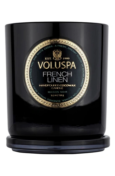Voluspa French Linen Classic Candle In French Linen