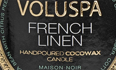 Voluspa French Linen Classic Candle In French Linen