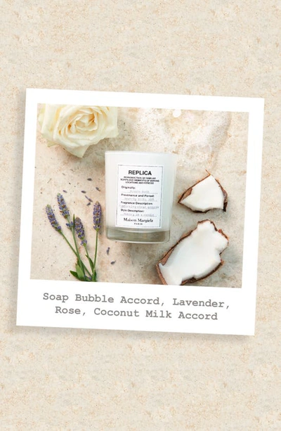 Maison Margiela Replica Bubble Bath Scented Candle In Green