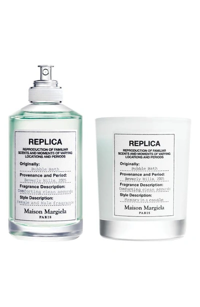 Maison Margiela Replica Bubble Bath Scented Candle In Green