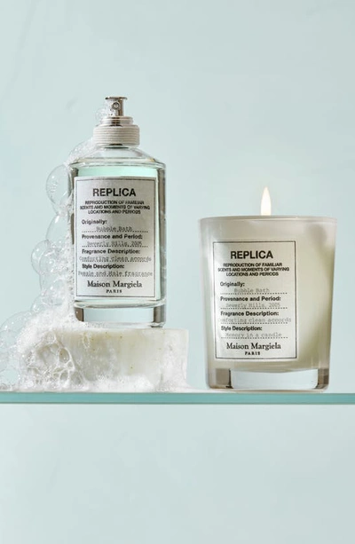 Maison Margiela Replica Bubble Bath Scented Candle In Green