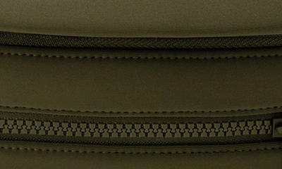 Dagne Dover Ace Neoprene Fanny Pack In Dark Moss