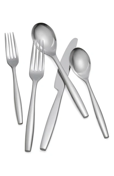 Shop Nambe 'aidan' 5-piece Table Setting In Silver