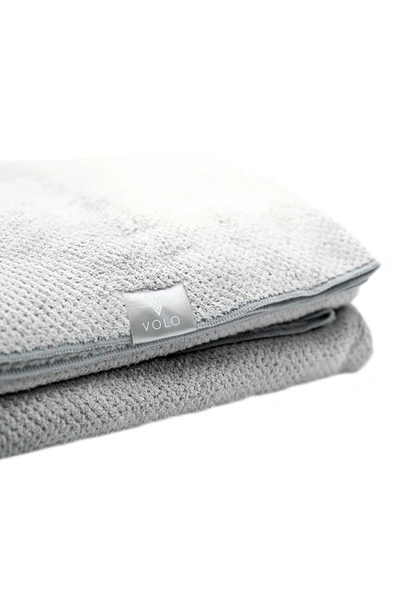 Shop Volo Body Towel In Luna Gray