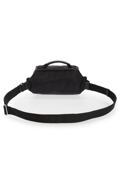 Shop Givenchy G-zip Belt Bag In 001-black