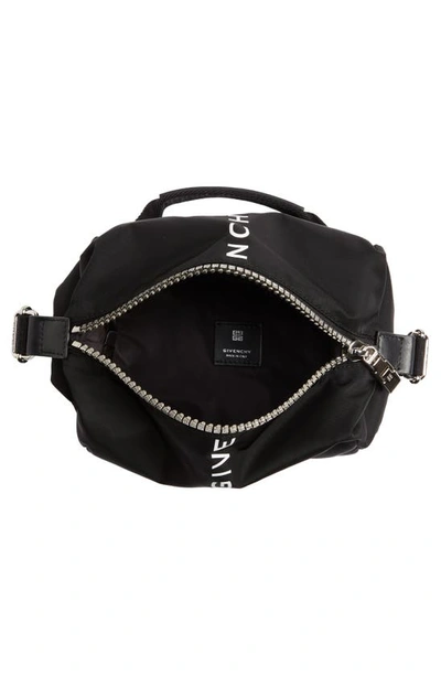 Shop Givenchy G-zip Belt Bag In 001-black