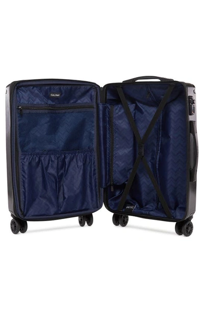 Calpak Ambeur 3-piece Metallic Luggage Set In Black
