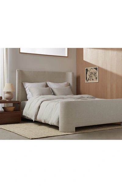 Parachute Linen Fitted Sheet In Bone