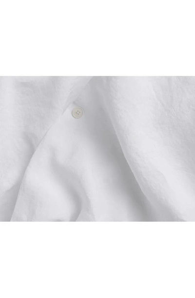 Parachute Linen Duvet Cover In White