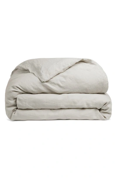 Shop Parachute Linen Duvet Cover In Bone